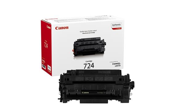 106259 Canon 3481B002 Toner CANON 724 6K sort 